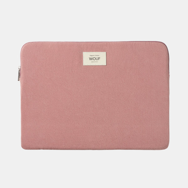 Organic cotton 13 and 14 inch computer cover - Sunrise