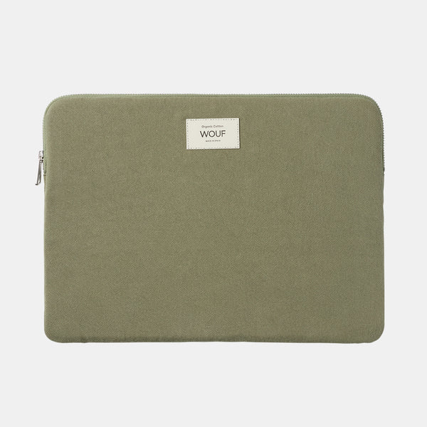 Organic cotton 13 and 14 inch computer cover - Sunset