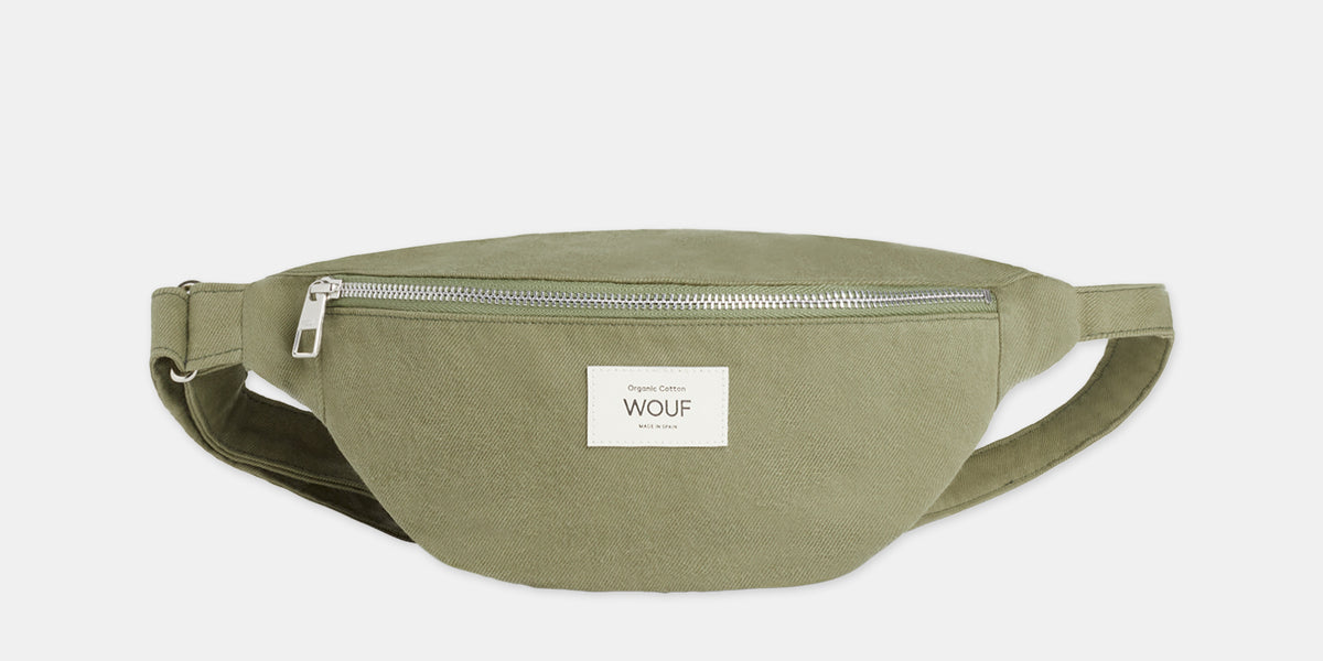 Organic cotton fanny pack Sunset