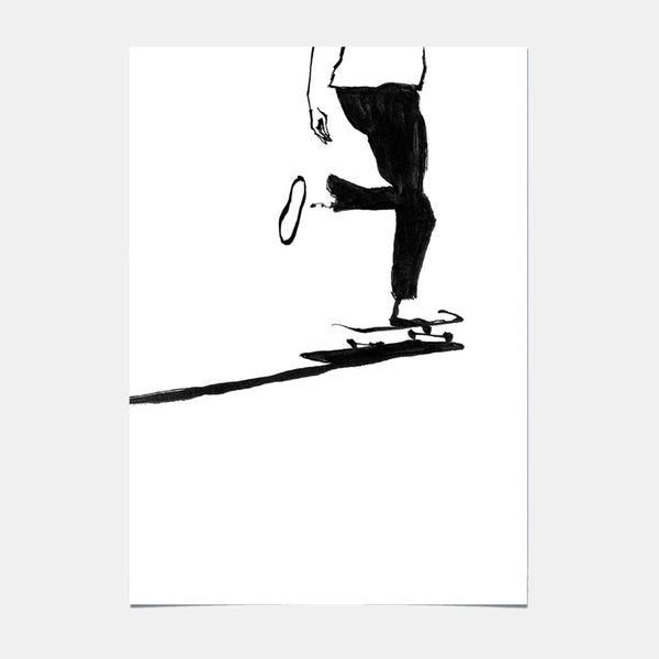 Kunstposter - Skateboarden - 03