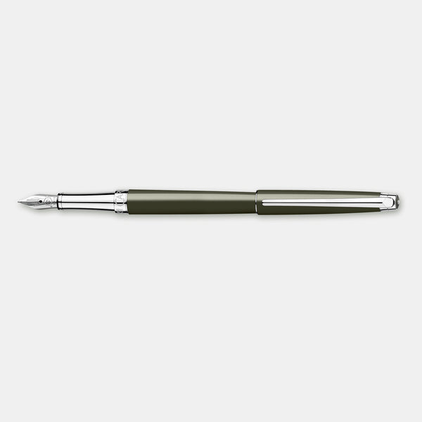 Stylo plume Léman slim Terre d'ombre