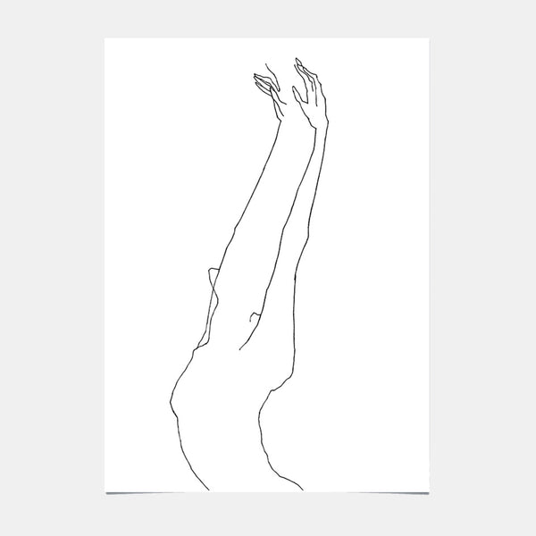 Kunstposter - Tanzende Frau 04