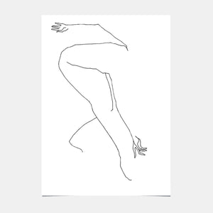 Art Poster - Woman dancing 05