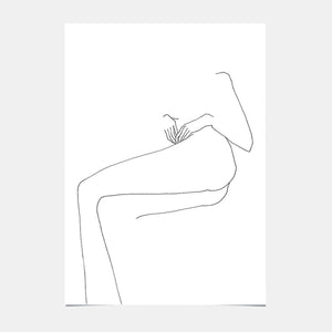 Affiche d'Art - Woman resting 01