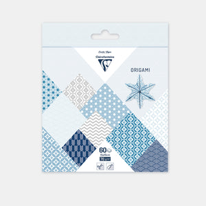 Origamipapier 15x15 cm - Winter - 60 Blatt