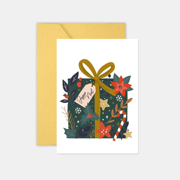 Carte cadeau de Noël