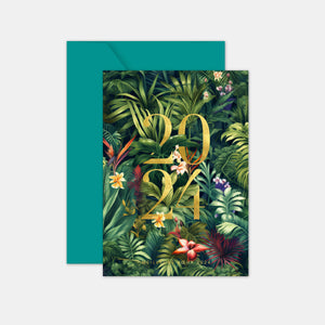 Jungle greeting card