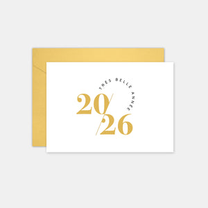 Carte de voeux Contemporaine