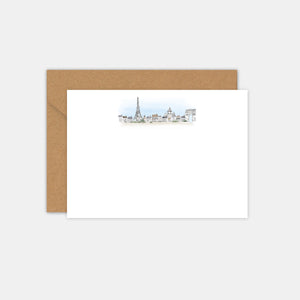 Set of Cards and Envelopes - Paris