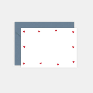 Set de Cartes et Enveloppes - Coeurs
