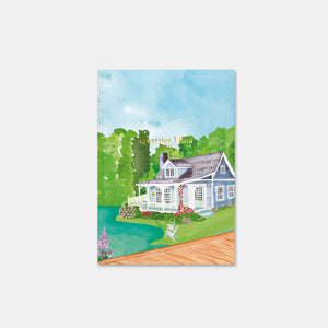 Carnet A6 la maison du Lac