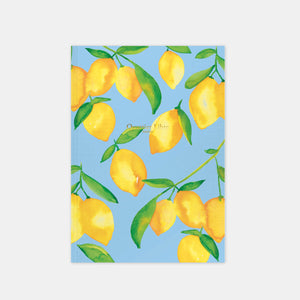 A5 Lemons Notebook