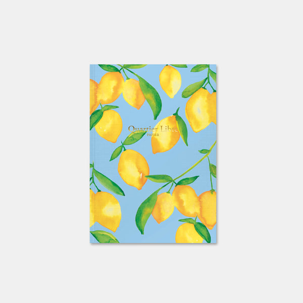 A6 Lemons Notebook