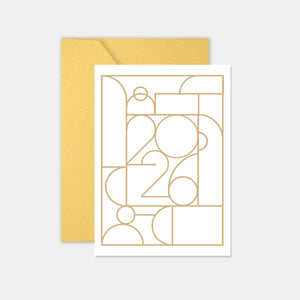 Carte de voeux graphique