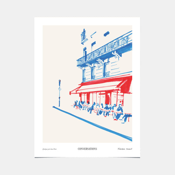 Gesprächsposter – Frederic Forest