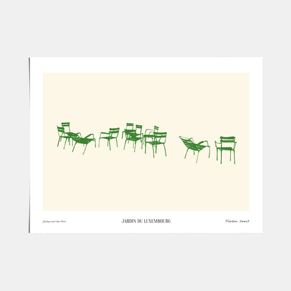Luxemburger Gartenplakat – Frederic Forest