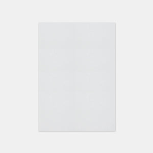A4 sheet of old mill paper 250g white