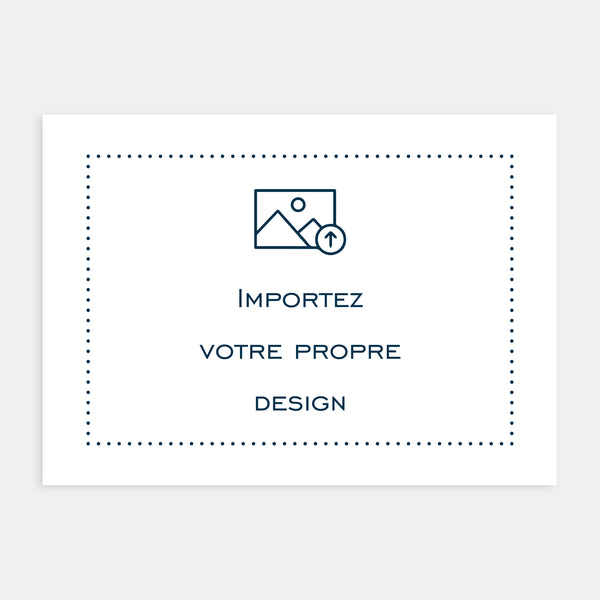 130x180 mm payment card to personalize