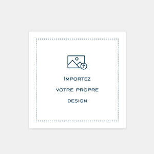 Carte carrée 145x145 mm à personnaliser