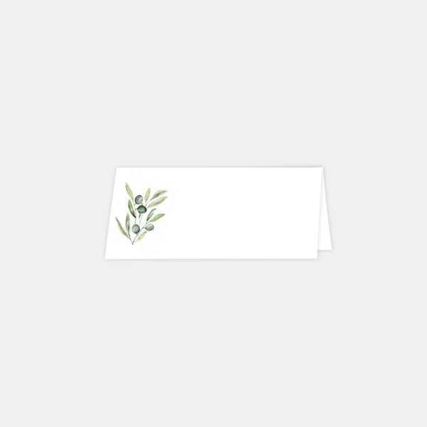 Provence watercolor place marker - 20ex