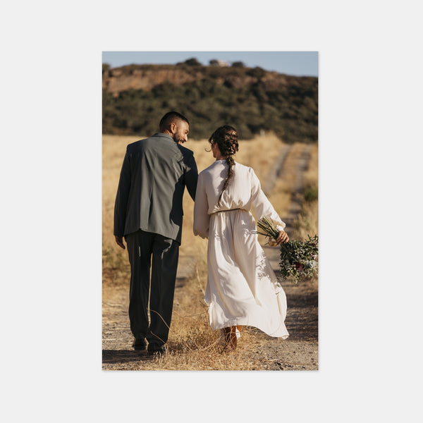 Carton remerciement mariage Provence aquarelle