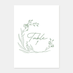 Marque table de mariage champêtre classique