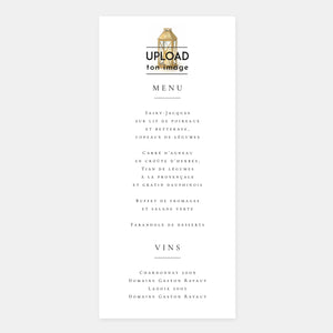 klassisches rustikales Hochzeitsmenü