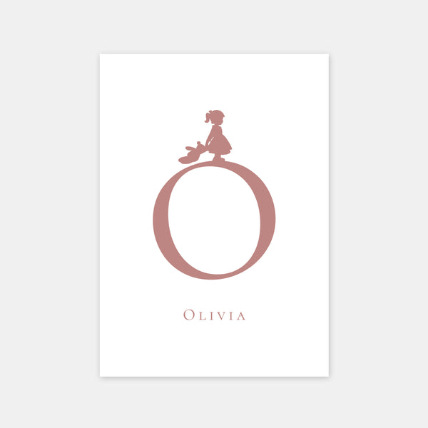Faire-part de naissance silhouette