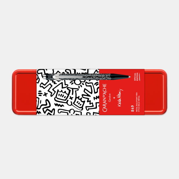 Stylo bille 849 Keith Haring noir