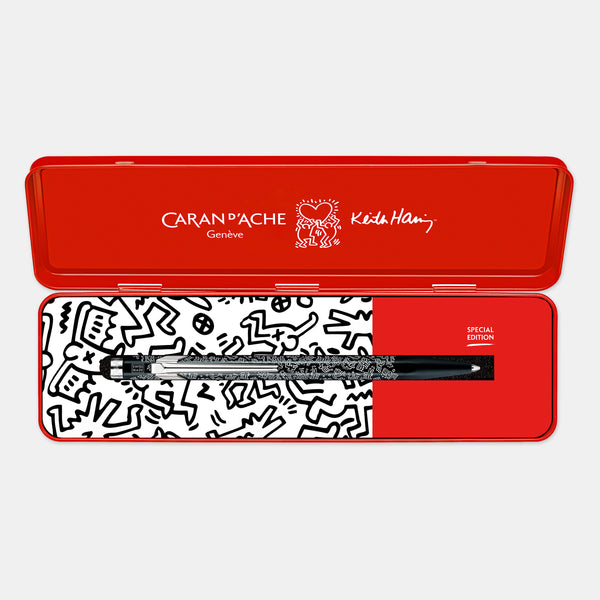 Stylo bille 849 Keith Haring noir