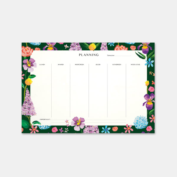 Botanical Weekly Planner