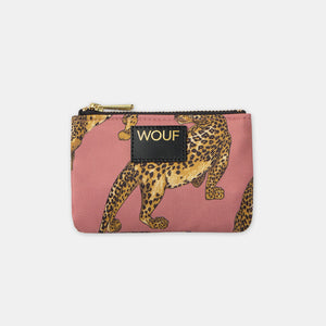 Leopard mini clutch