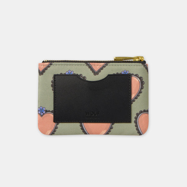 Mini-Clutch mit Leopardenmuster