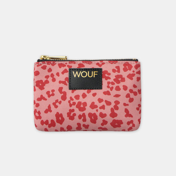 Leopard mini clutch