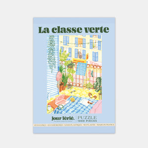 Puzzle la classe verte - 1000 pièces