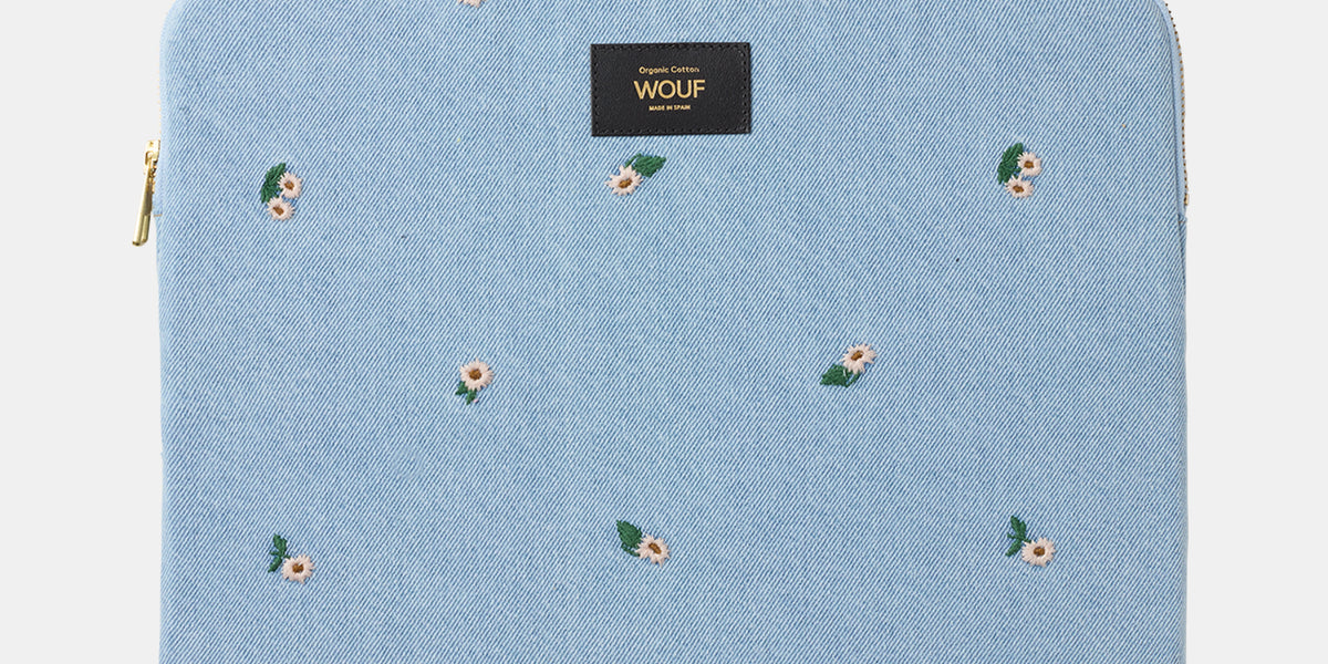 Jeans 13 and 14 inch computer case Inés - Main Image