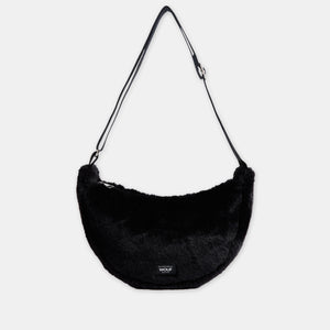 Grand sac banane crossbody teddy - Black Forest