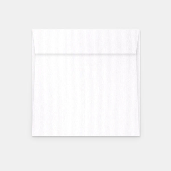 Enveloppe 170x170 mm verge extra blanc