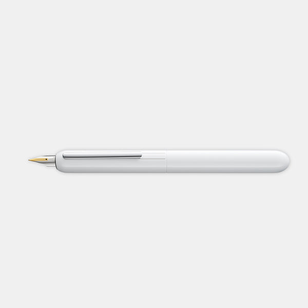 Stylo plume dialog piano blanc