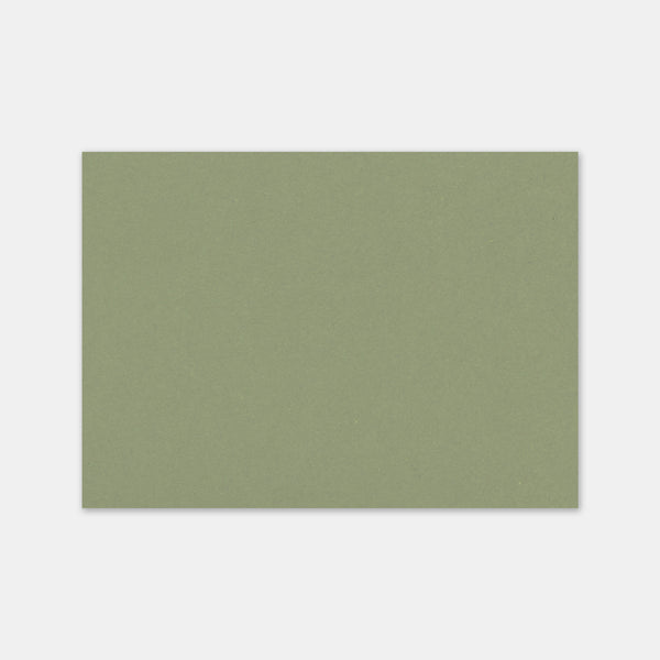 Carte 105x148mm kraft olive