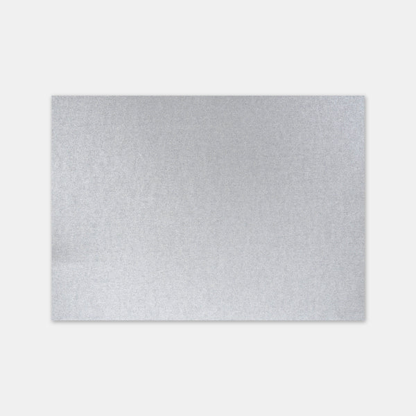 Carte 105x148mm métallisé argent