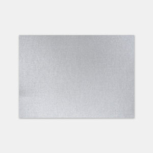 Carte 105x148mm métallisé argent