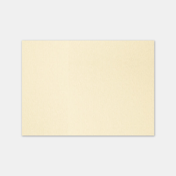 Carte 105x148mm vergé ivoire