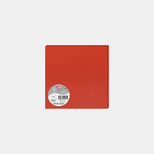 Card 160x160 vellum 210g coral red Pollen