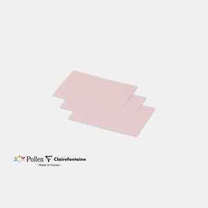 Karte 70x95 Pergament 210g rosa Pollen