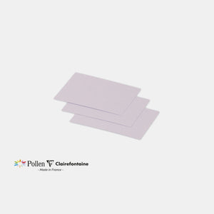 Karte 70x95 schillernd 210g puderrosa schillernder Pollen