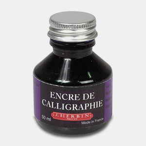 bouteille 50 ml encre de calligraphie violet