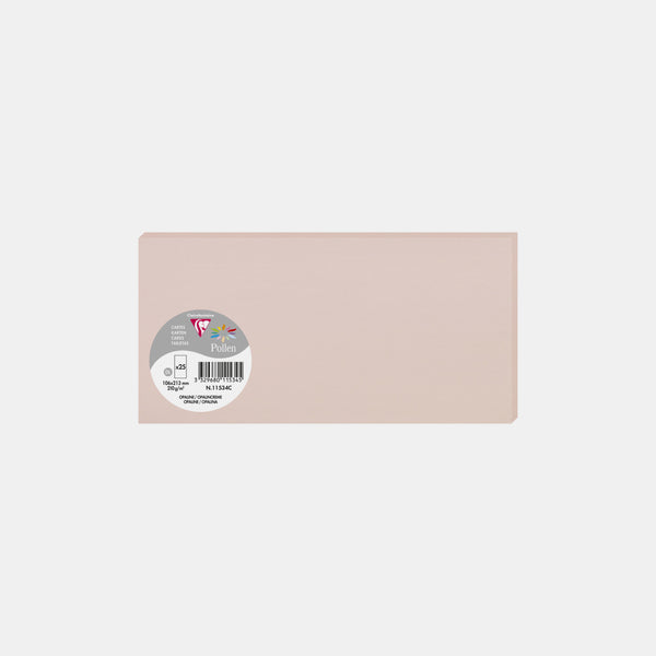 Carte 106x213 velin 210g opaline Pollen