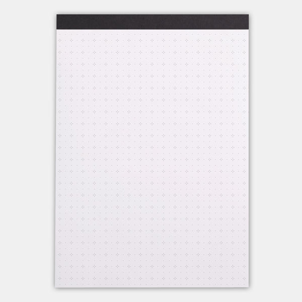 Mayan block A5 cross and dot white paper 120 g/m²