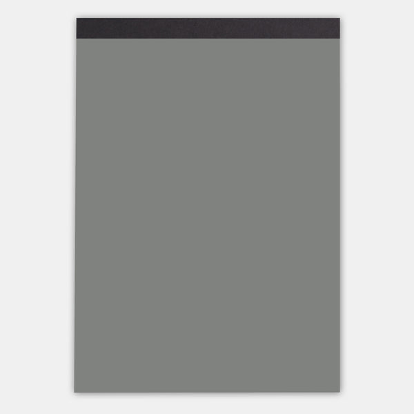 Mayan block A5 plain gray paper 120 g/m²